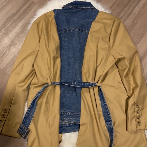 Demin / kaki jacket size s - Picture 2 of 2